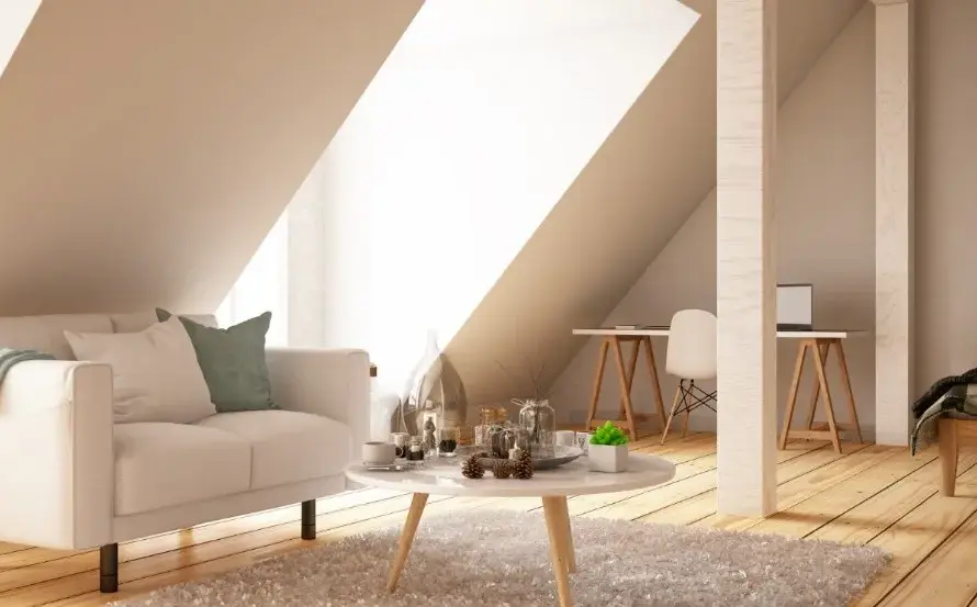 attic loft room